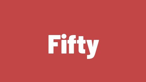 Fifty